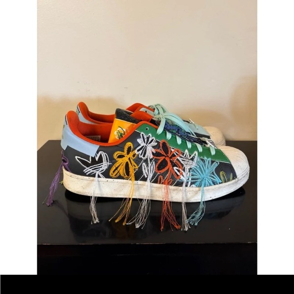Adidas x Sean Wotherspoon Superstar Super Earth - Black Sneaker - Picture 1 of 11
